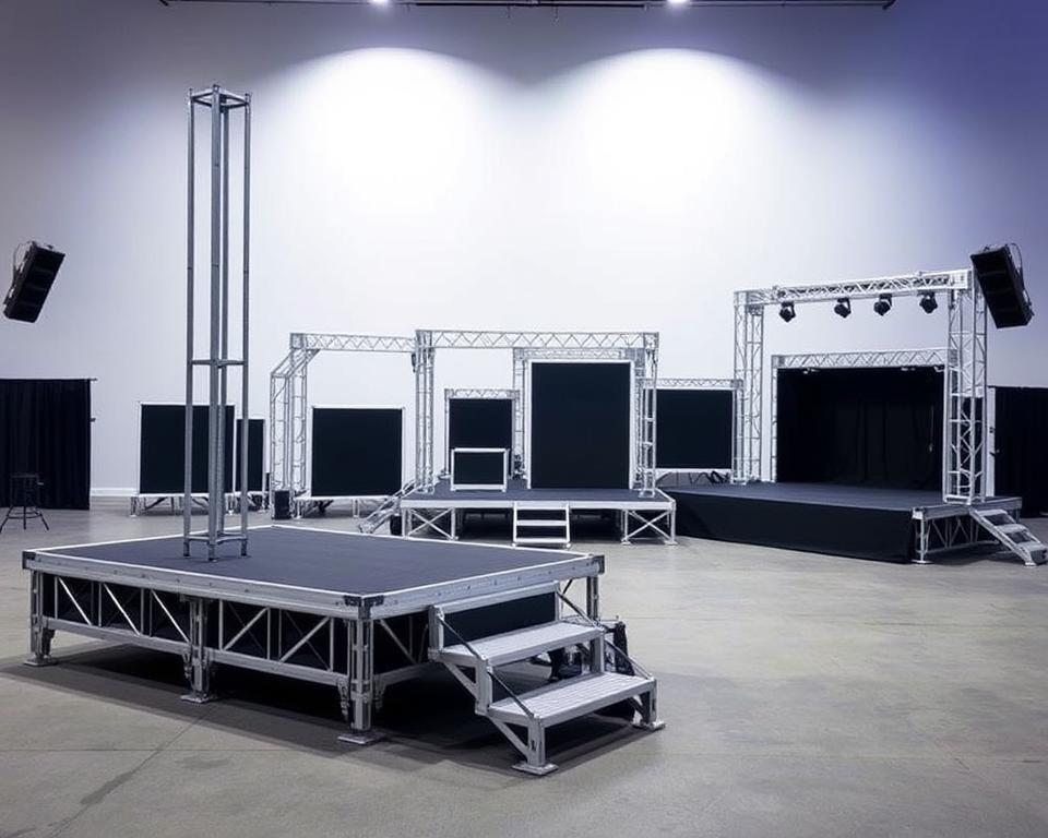 small stage rental Houston