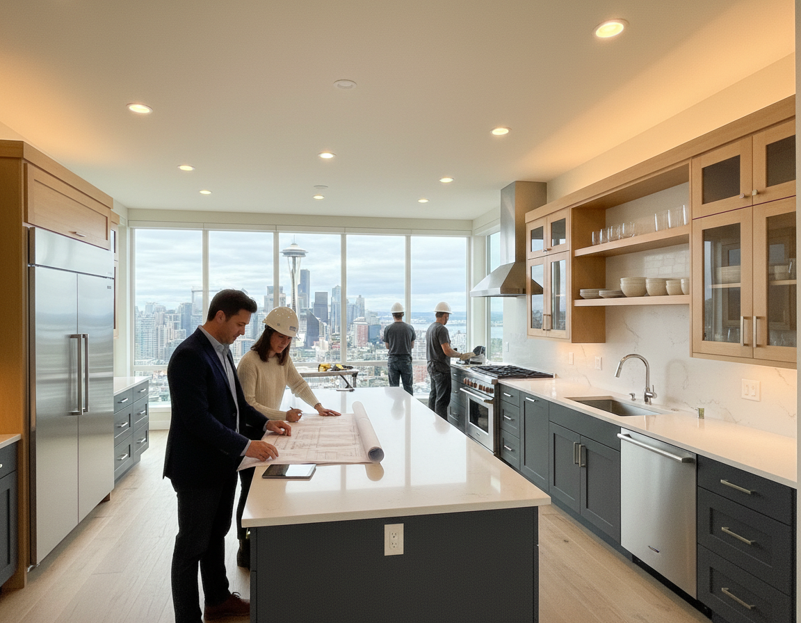 kitchen remodeling contractor Bellvue WA